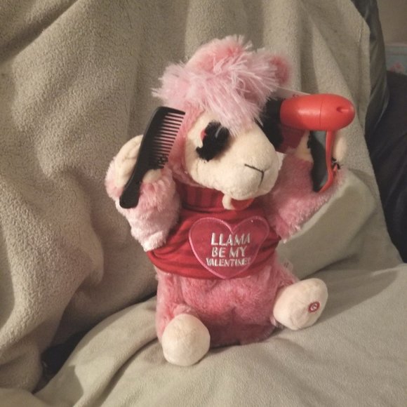 FREE w/ PURCHASE OVER $20- Electronic dancing musical Llama - practically new - Picture 2 of 3